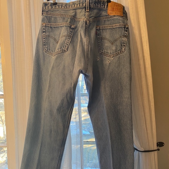 VINTAGE USA LEVIS 501🔥 34/32 - Picture 3 of 9